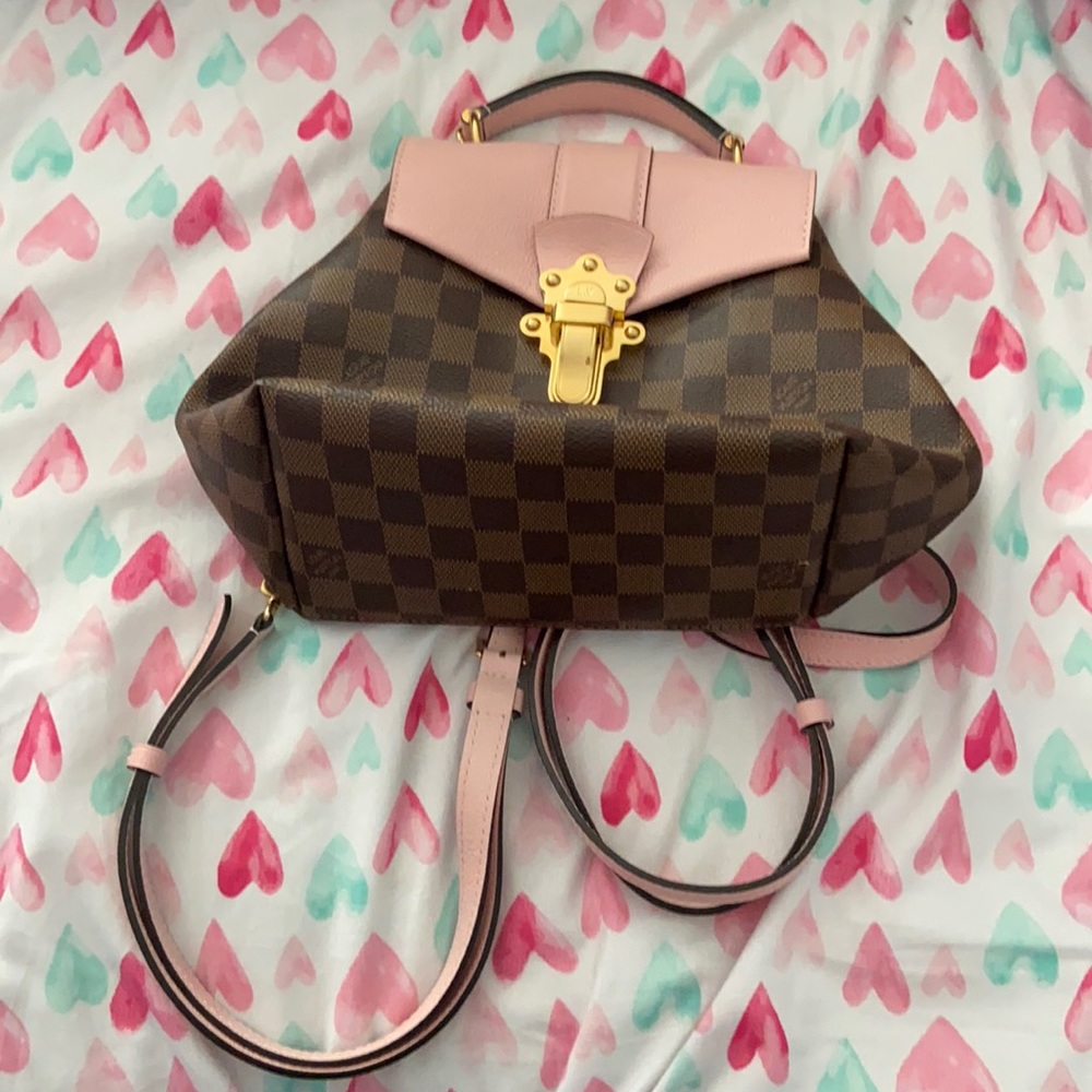 Louis Vuitton Damier Ebene Clapton Backpack